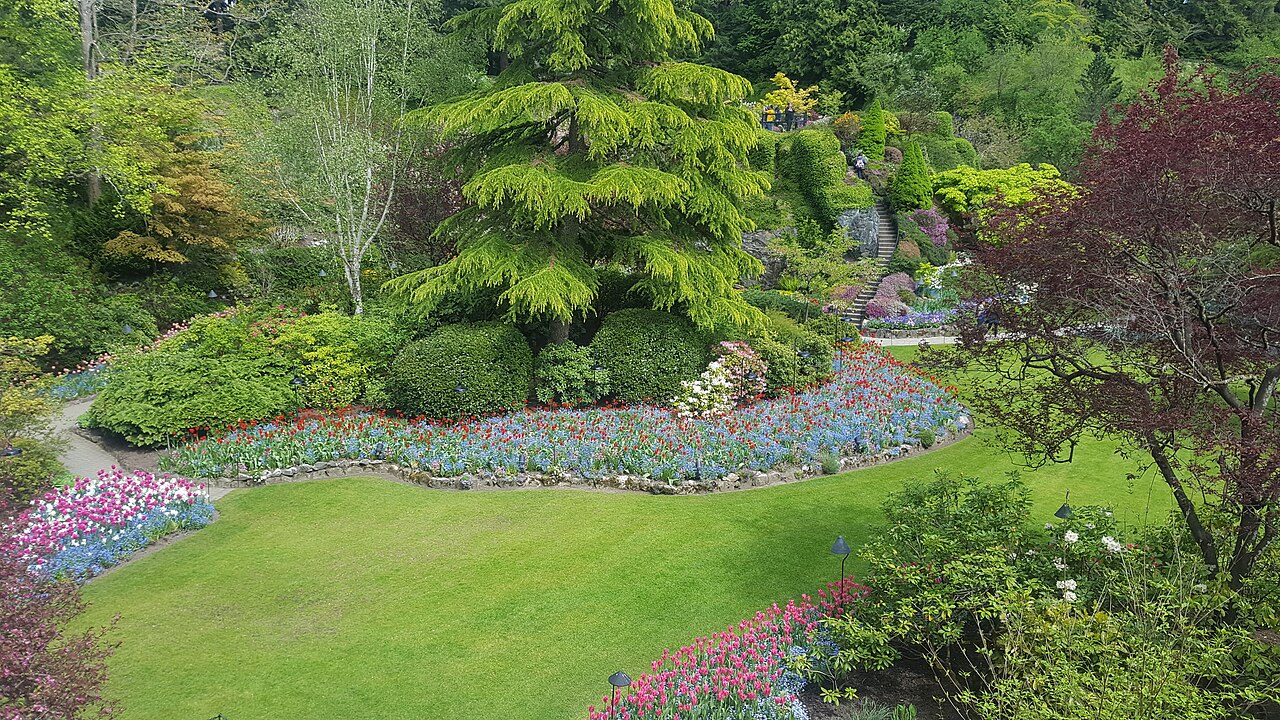 The Butchart Gardens near Beachcomber RV Park