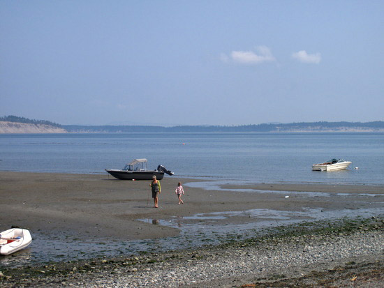 Beachcomber RV Park - low tide