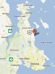 Map to Beachcomber RV Park